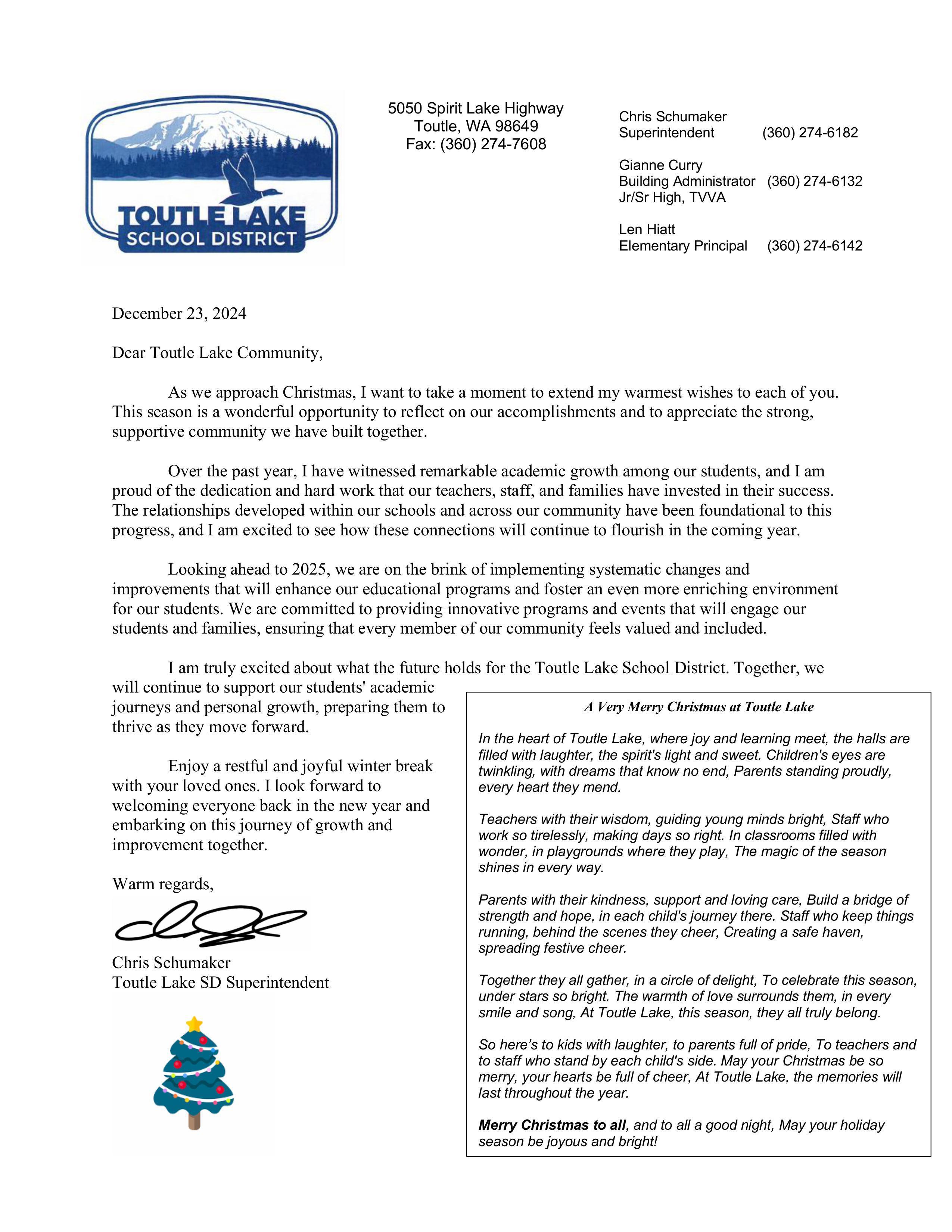 Toutle Lake School District