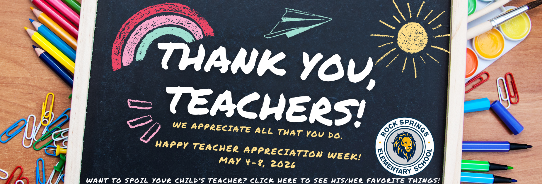 Teacher Appreciation Week