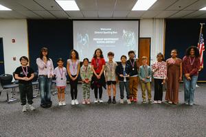 Group Photo of District Spelling Bee participants