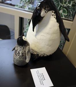 Student artwork on display