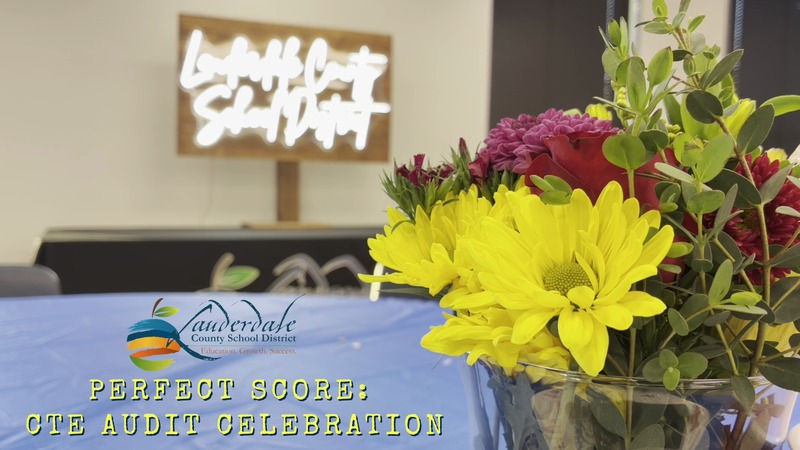 LCSD CTE Audit Celebration Graphic