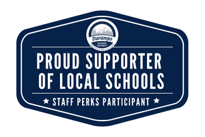Proud supporter of local schools: Staff Perks participant
