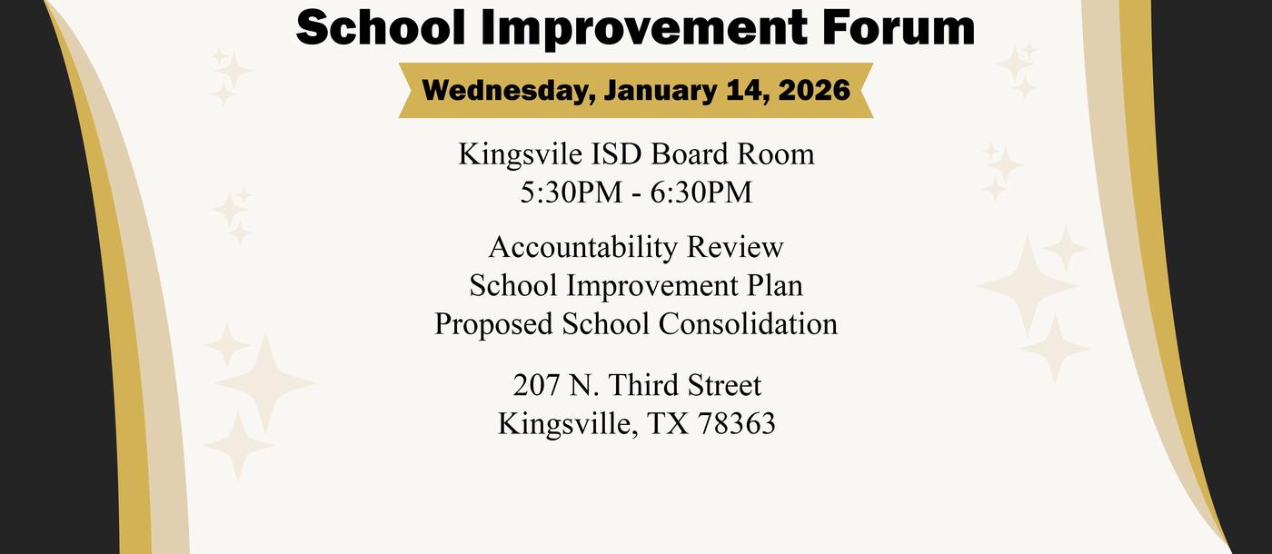 School Board Meeting Banner