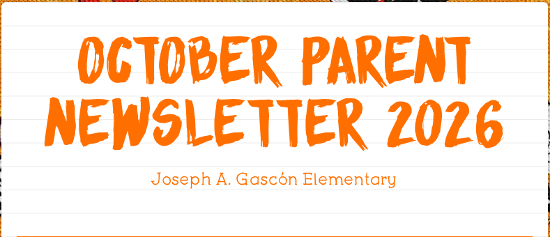 october parent newsletter