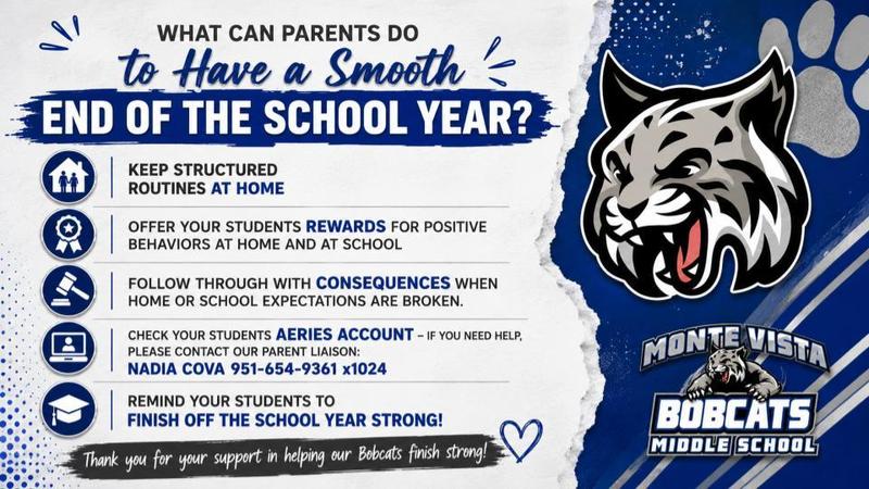End of Year flyer english
