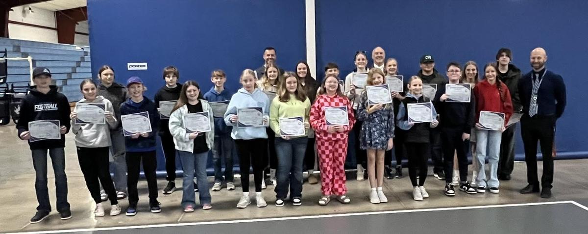 middle school award ceremony