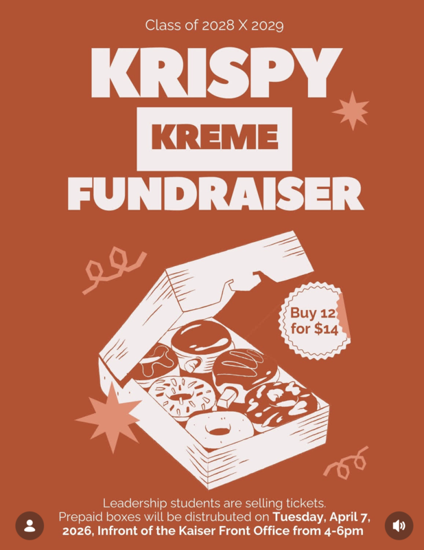 CLASS OF 2028 & 2029 KRISPY KREME FUNDRAISER Featured Photo