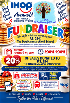 Annual iHop Fundraiser