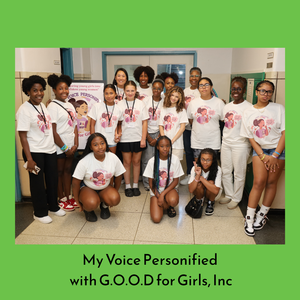 Group of girls in program