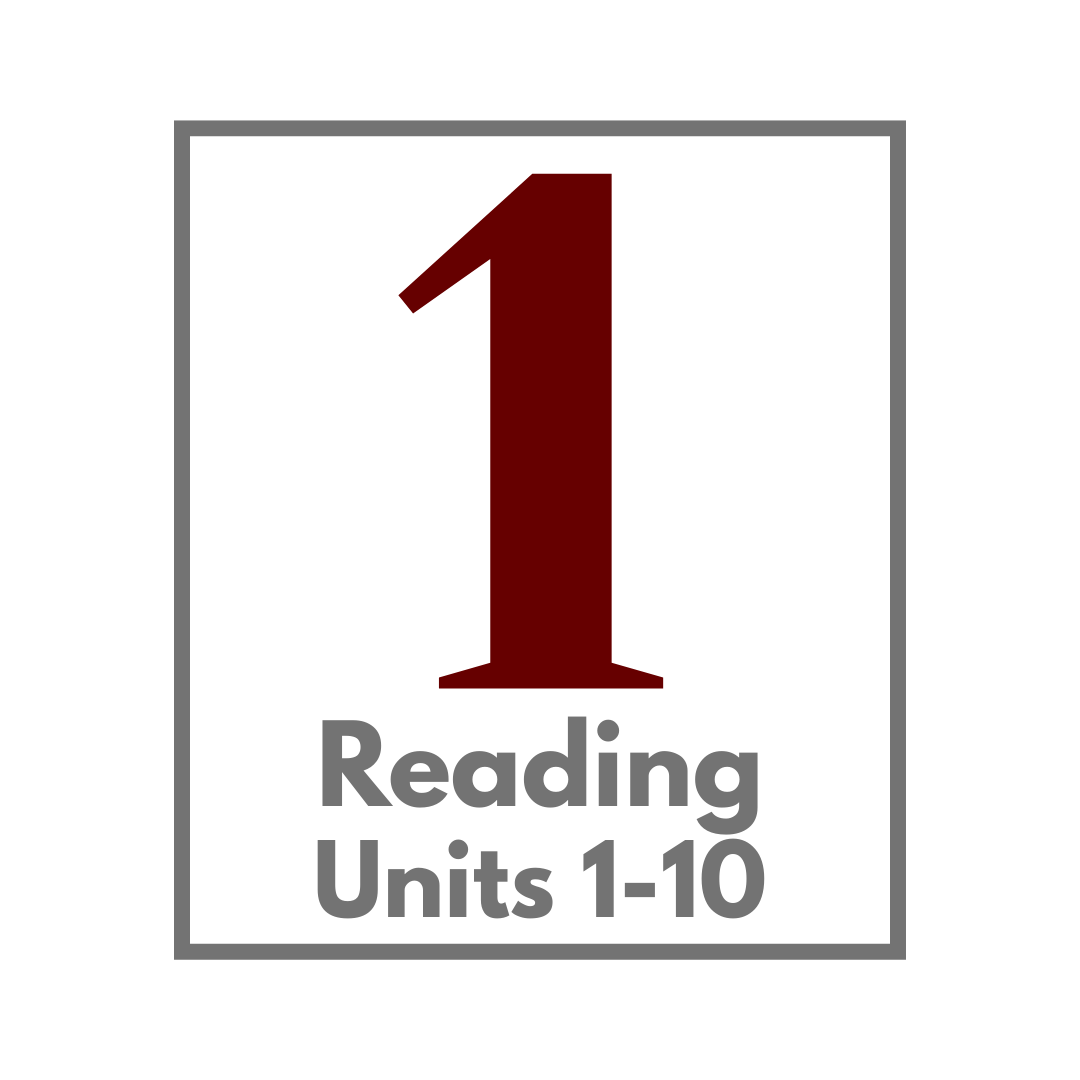 1st reading units