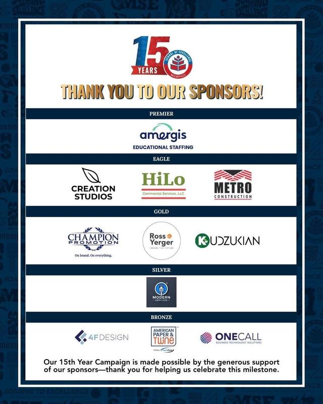 15th years sponsors