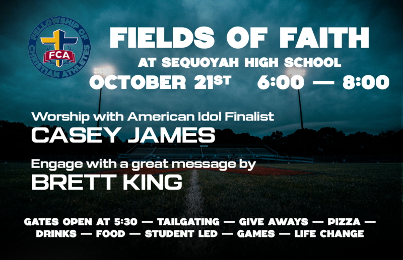 fields of faith info, dates and times
