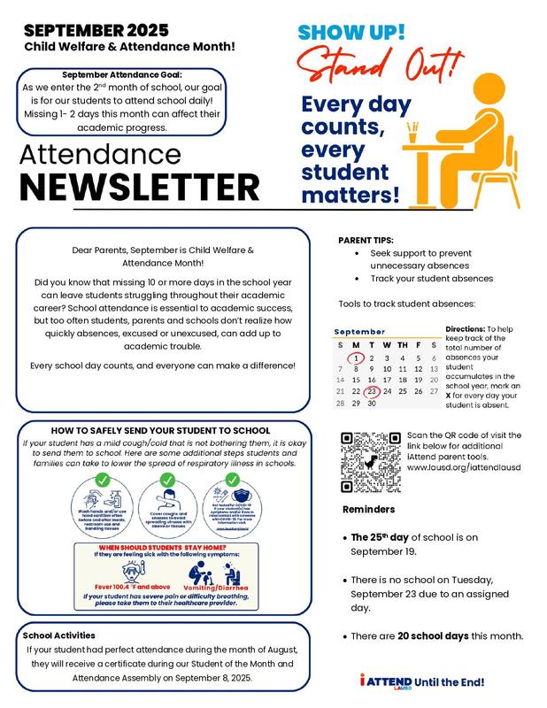 september newsletter