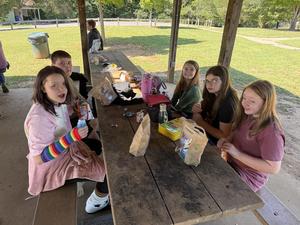 Students at the Park