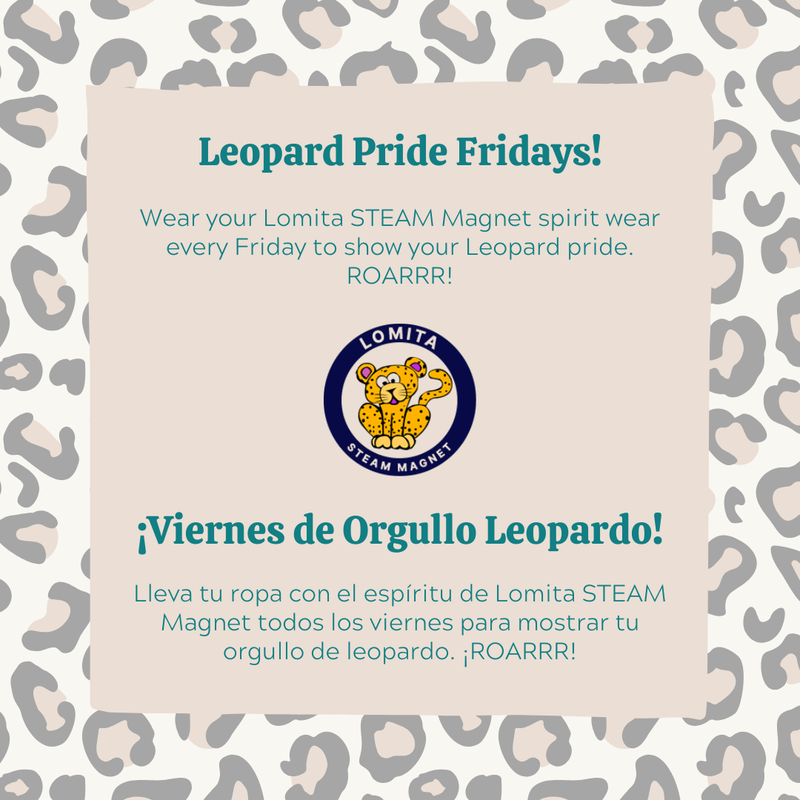 Leopard Pride Fridays