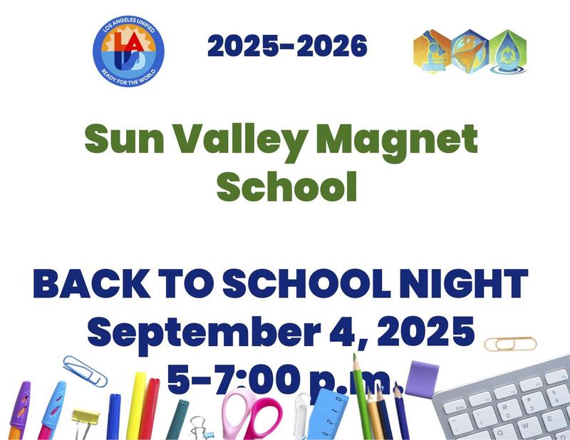 Back to school night flyer