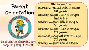 Parent orientation night