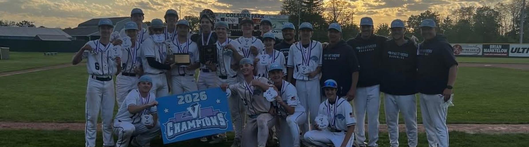 baseball team - section v champs!
