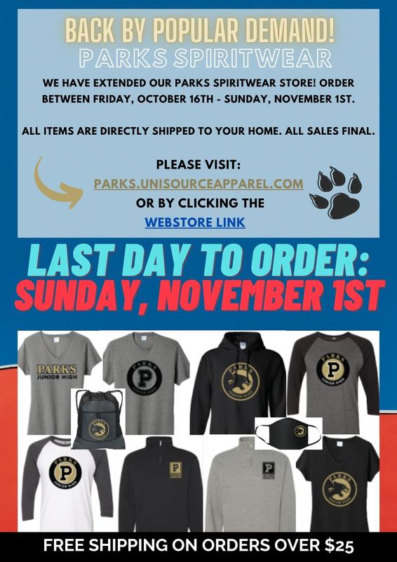 spiritwear flyer