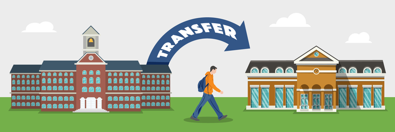 a person transferring to a different building