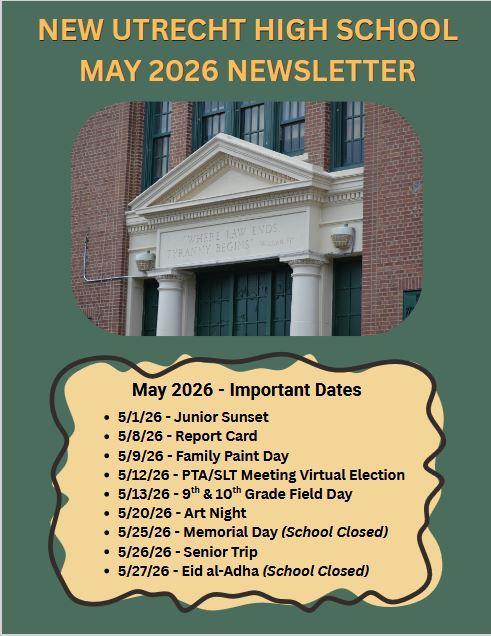NUHS May 2026 newletter