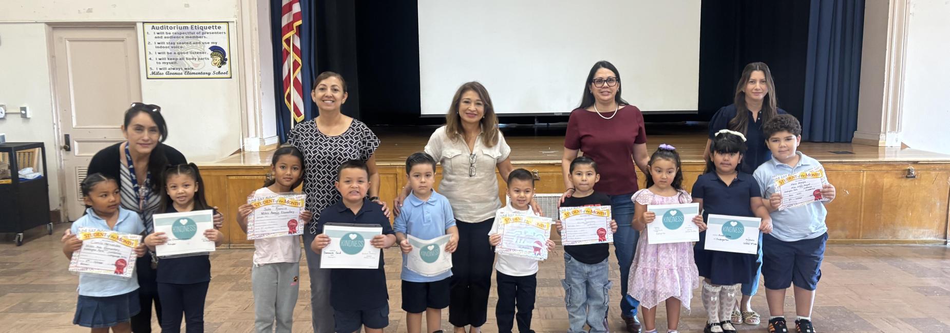 September's Students of the Month!