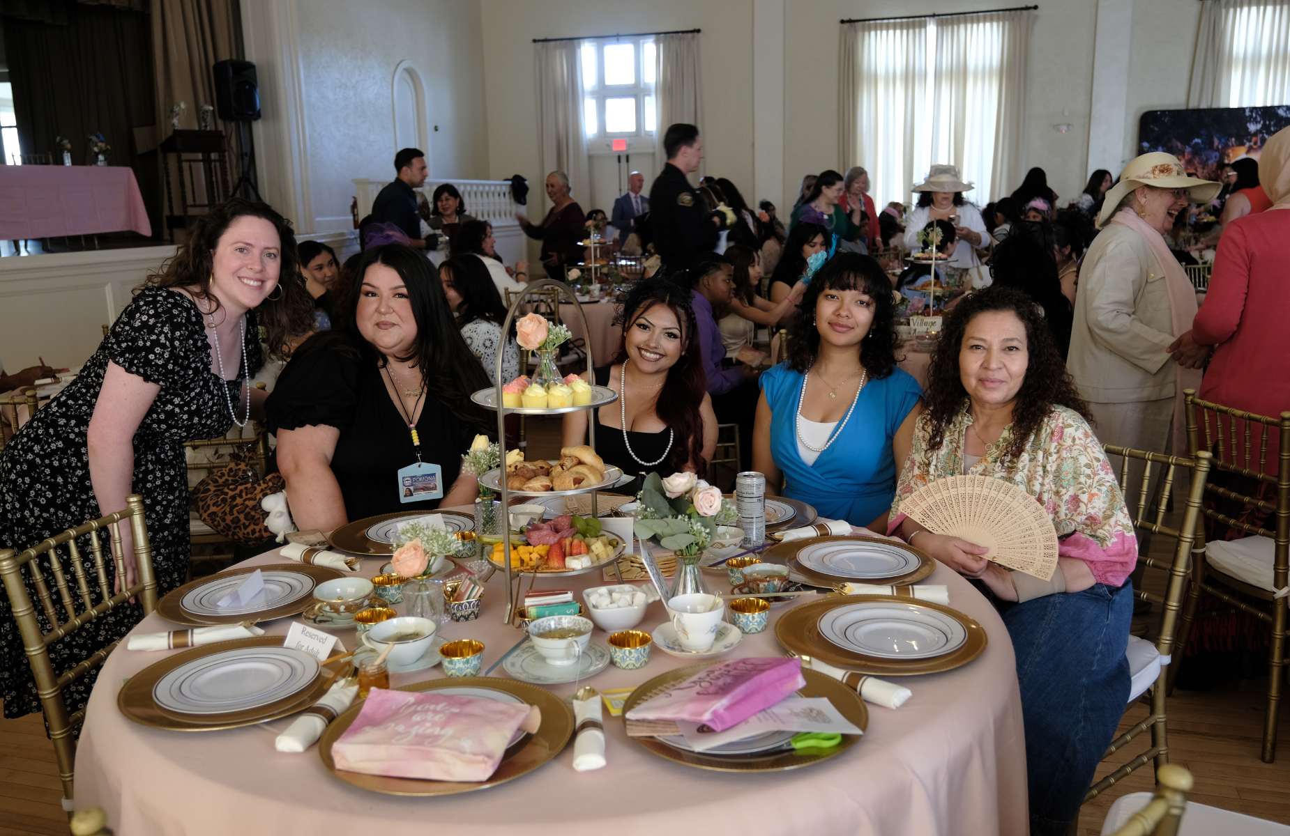 PUSD Seniors Attend Tea for the Soul with Pomona Optimist Club - image for web