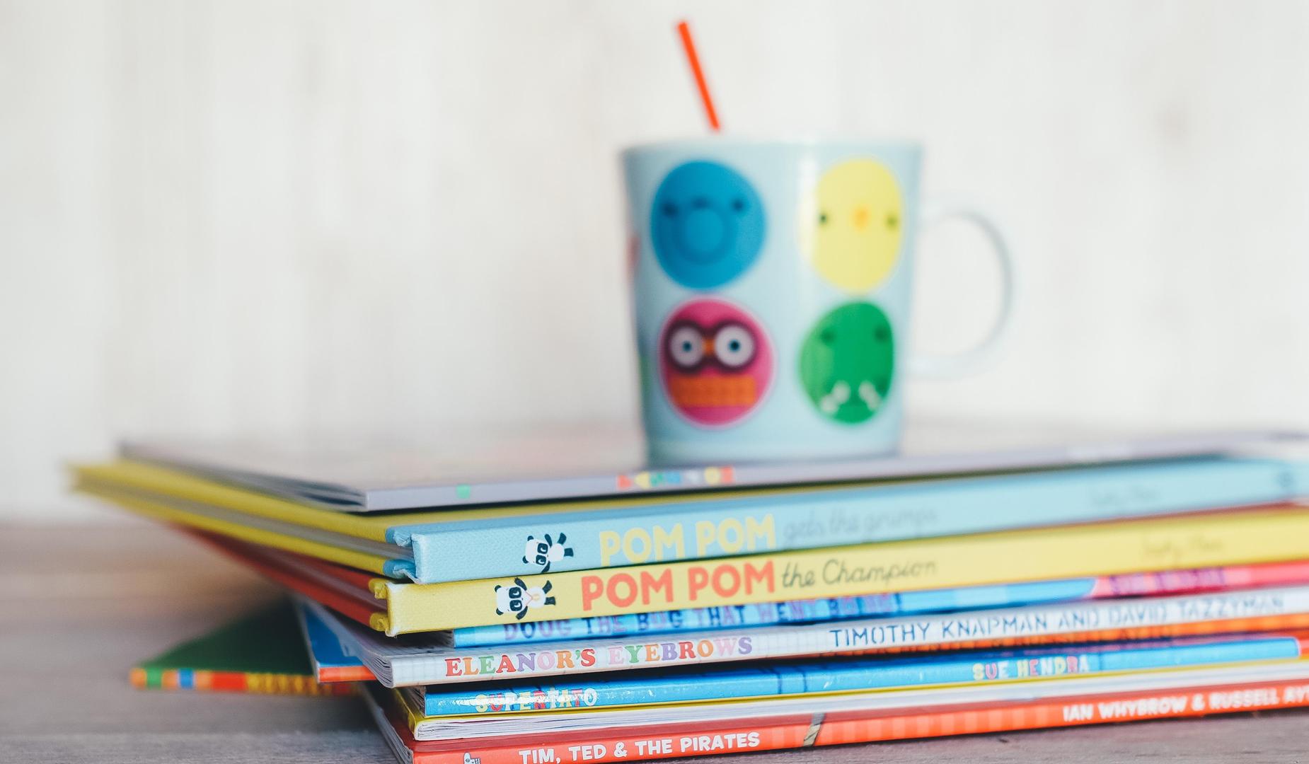 Stacked Books