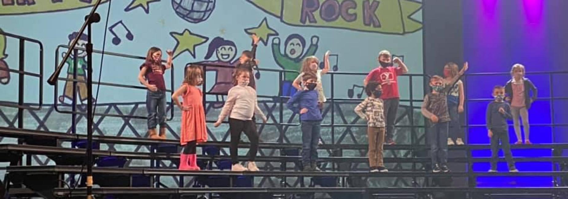 Westview First Graders at Spring Concert