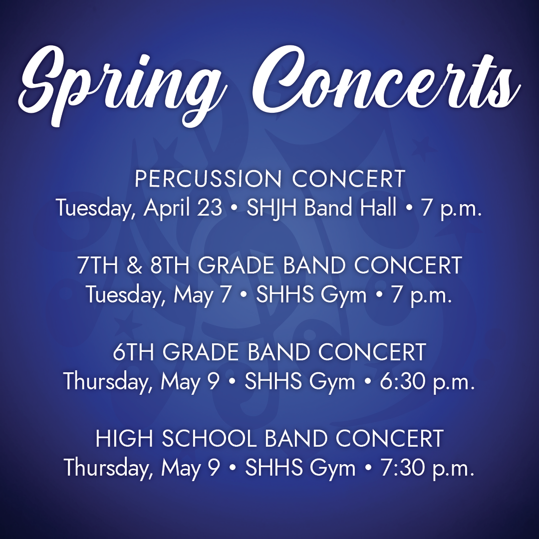 Spring Band Concerts Spring Hill High School