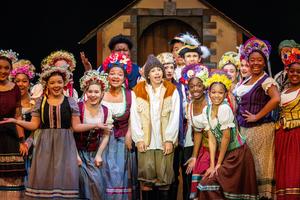 The cast of Young Frankenstein