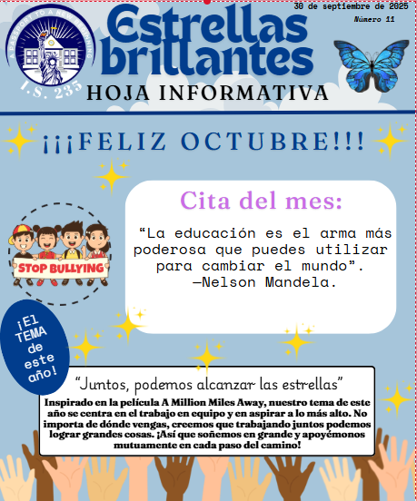 ¡Llegó la 11.ª Edición del Boletín Estrellas Brillantes! Featured Photo