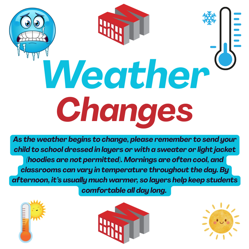 Keeping TMSA Students Comfortable as the Weather Changes