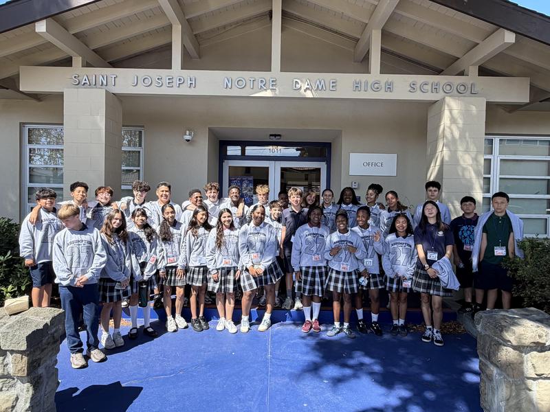 8th grade visits SJND