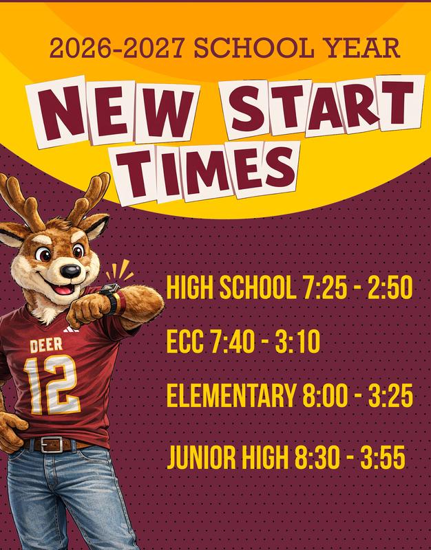 New start times