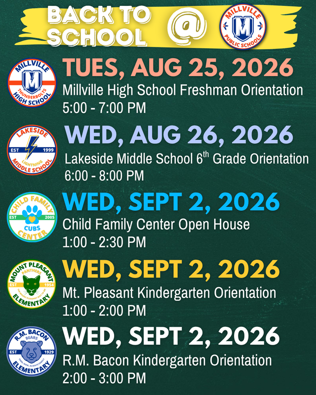 Back to School Events
