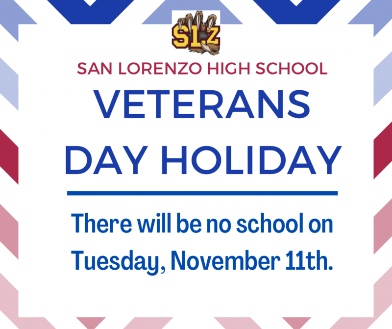 No School in Session on 11/11