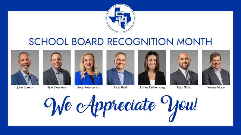 January Is School Board Recognition Month