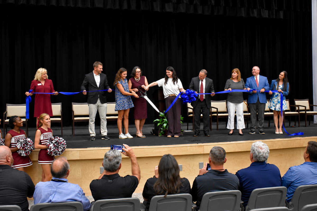 Ribbon cutting