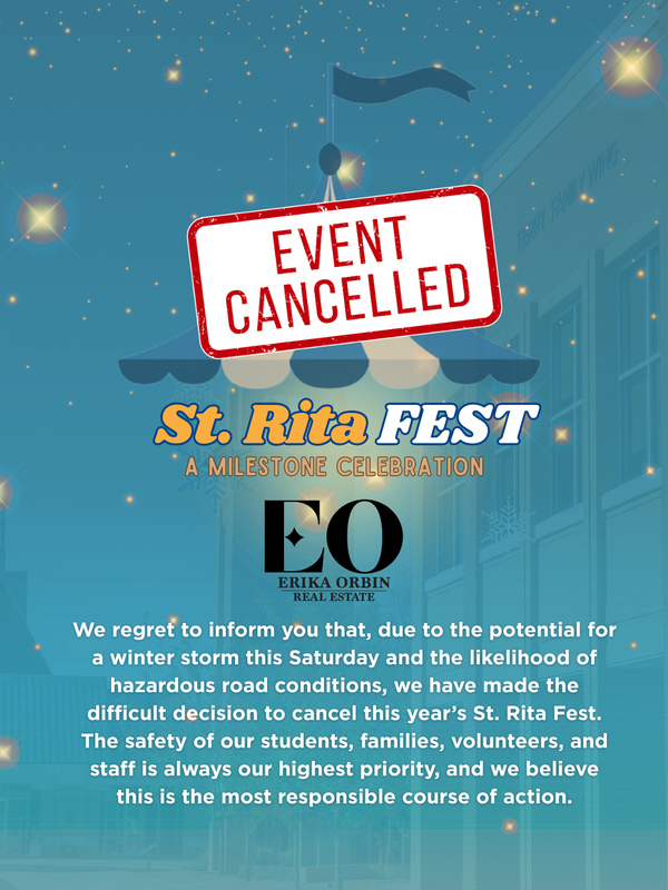 St. Rita Fest on January 24 has been canceled
