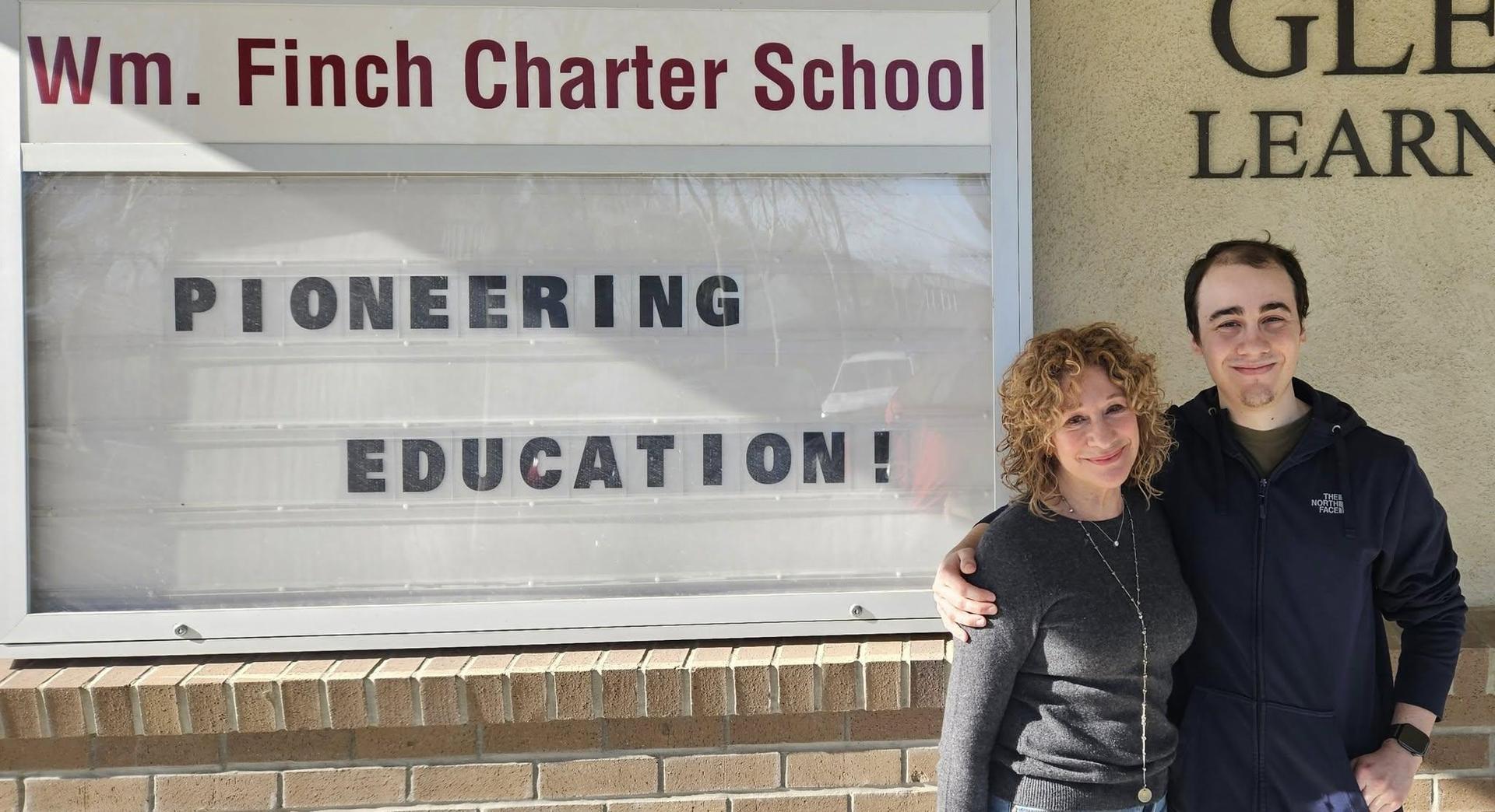 William Finch Charter School banner