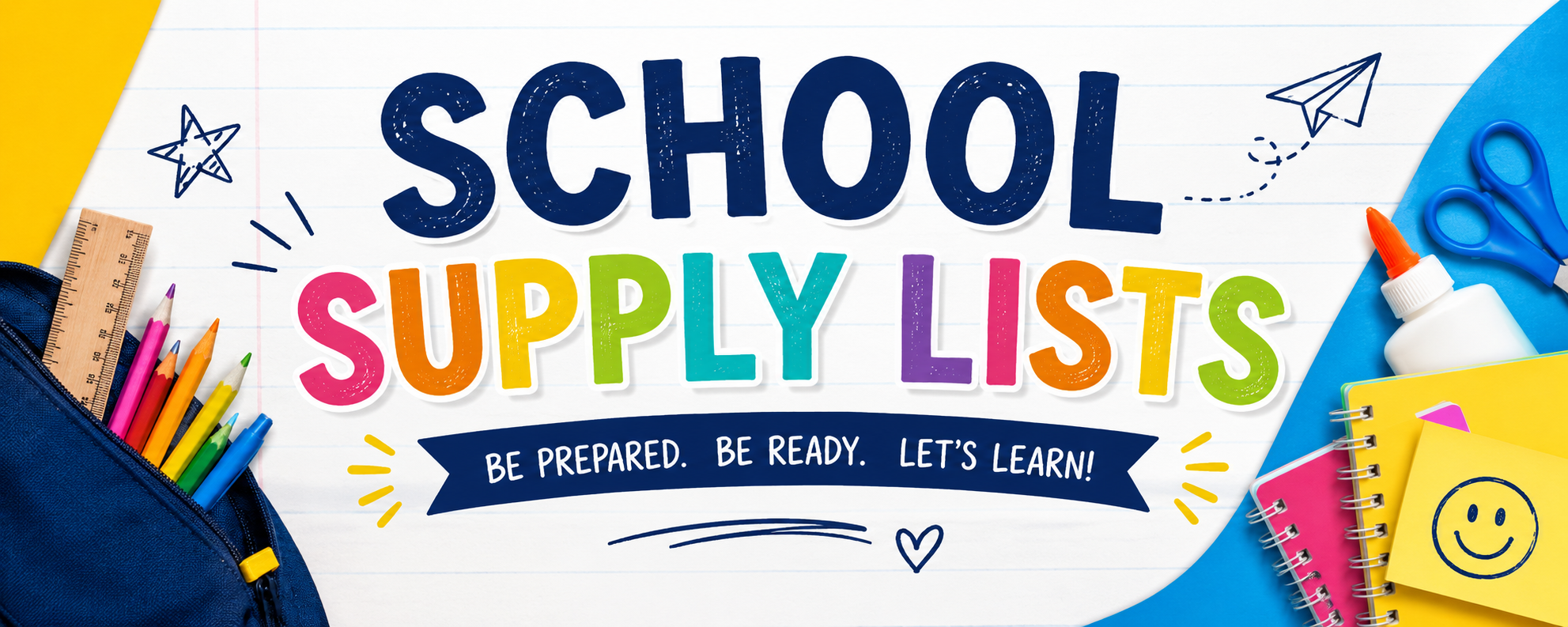 School Supply Flyer
