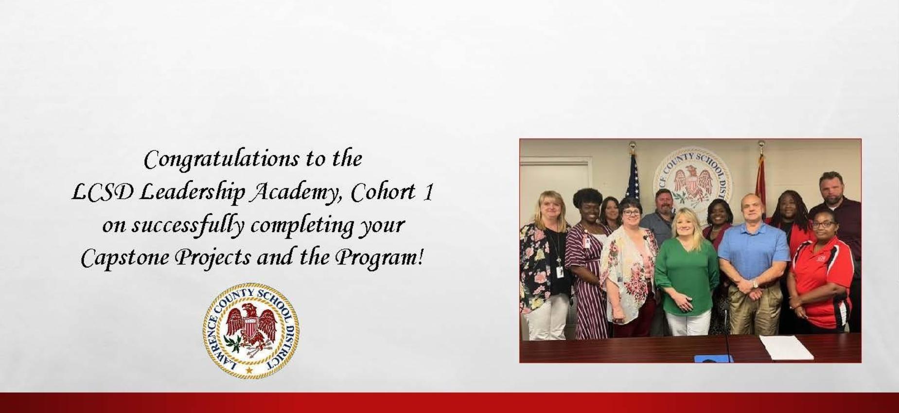 Leadership Academy Completers