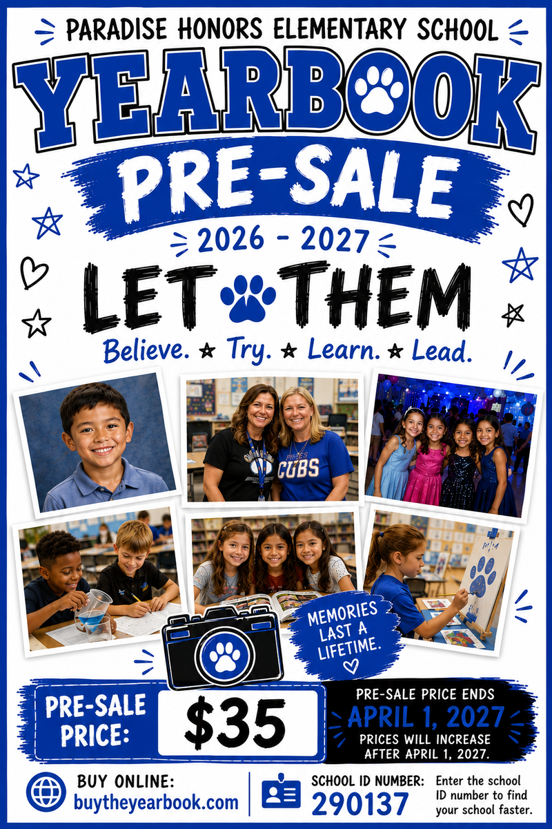 The 2026–2027 Yearbooks are officially on sale!