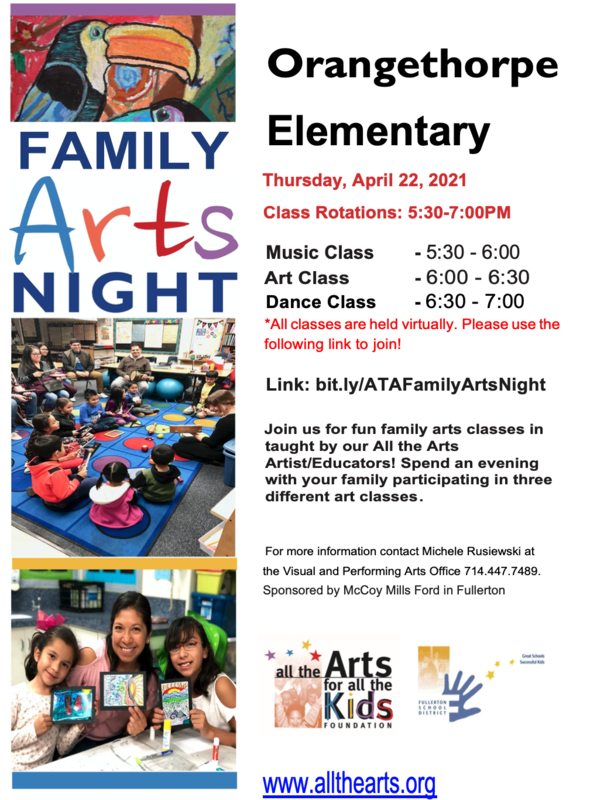 Virtual Arts Flyer