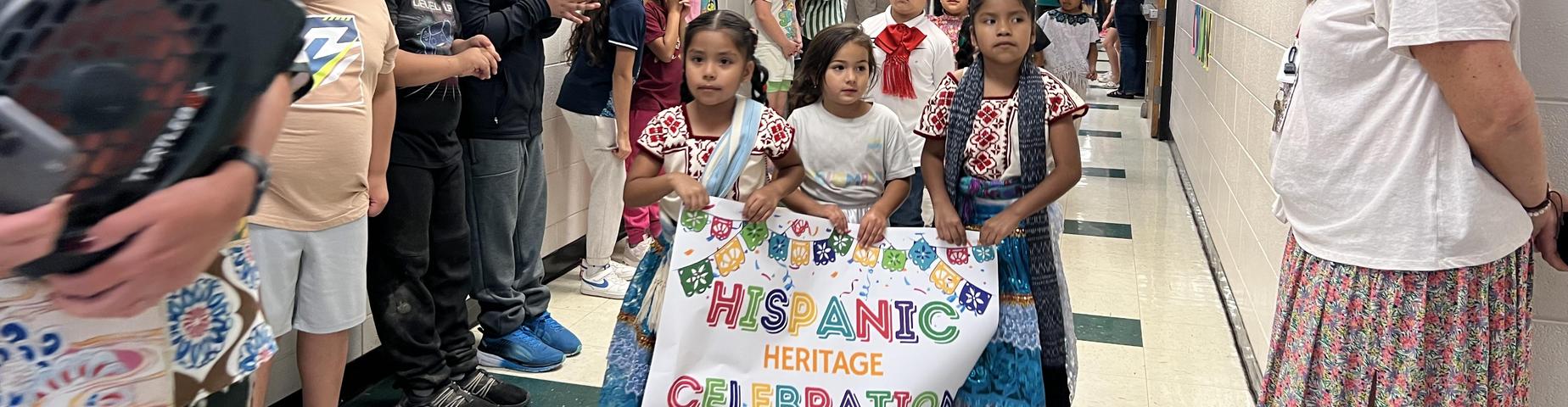 MES celebrated Hispanic Heritage with a parade!