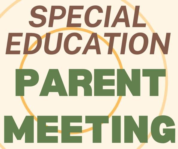 SPED Parent Meeting