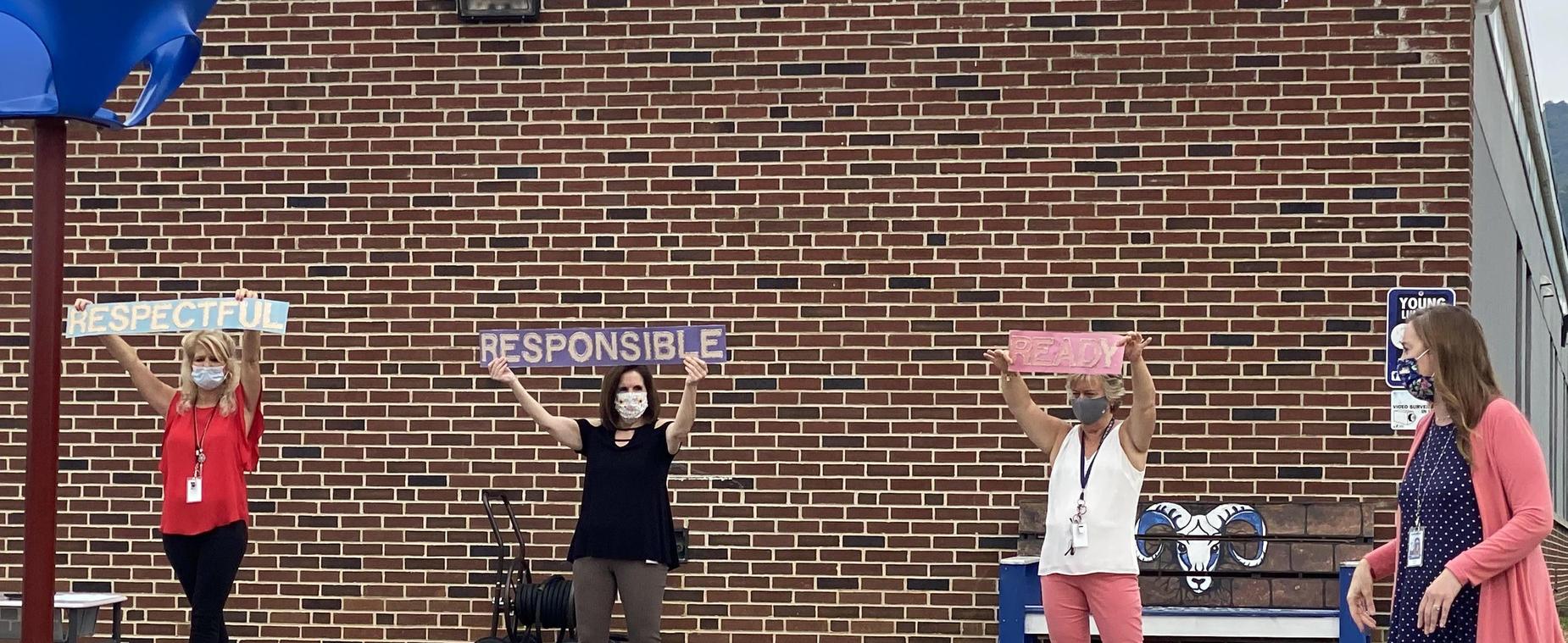 Respectful, Responsible, and Ready! The three R's of MTE PBIS!