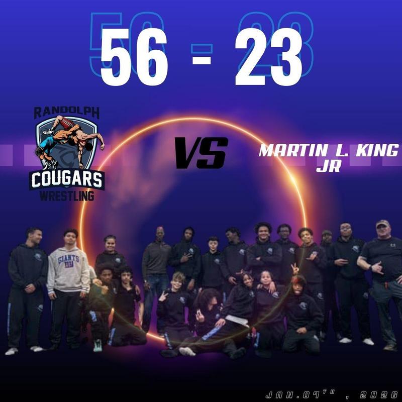 APR vs. Martin L. King Jr. BOYS VARSITY WRESTLING