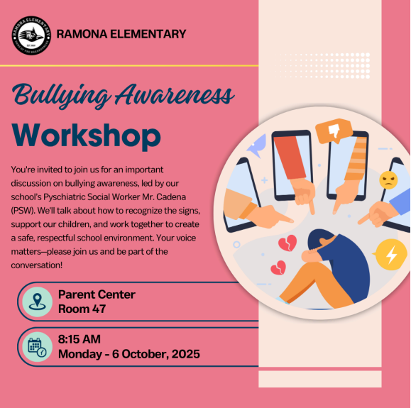 Bullying Parent Workshop English